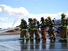 fire training with fire hoses