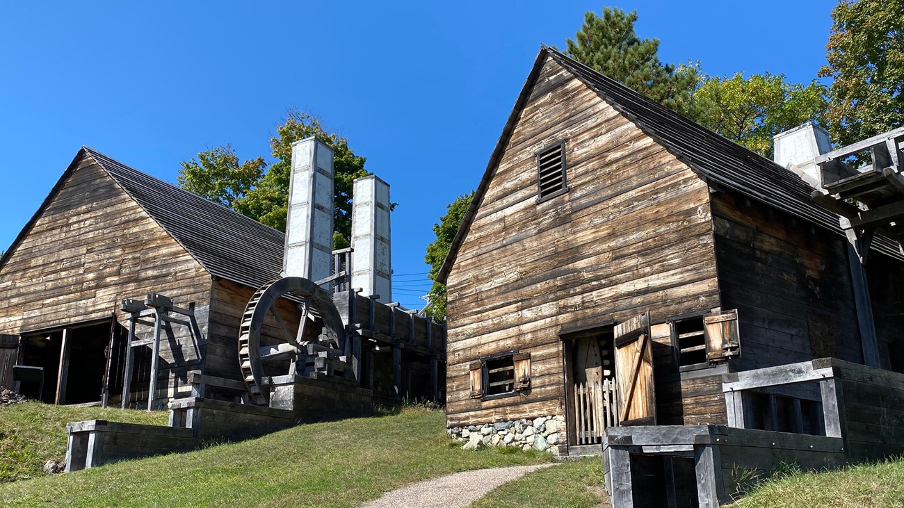 Recently a - Saugus Iron Works National Historic Site