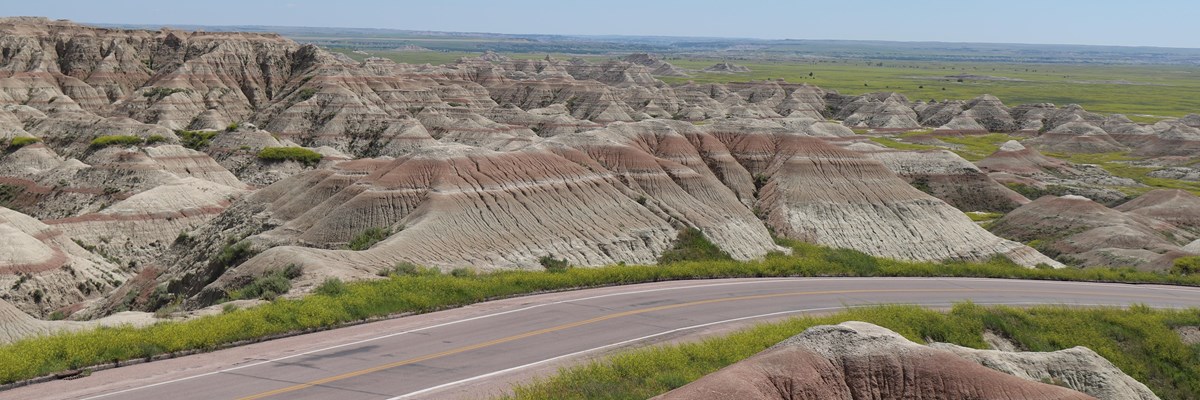 Badlands Scenic Loop Map Drive Badlands Loop Road (Highway 240) (U.s. National Park Service)