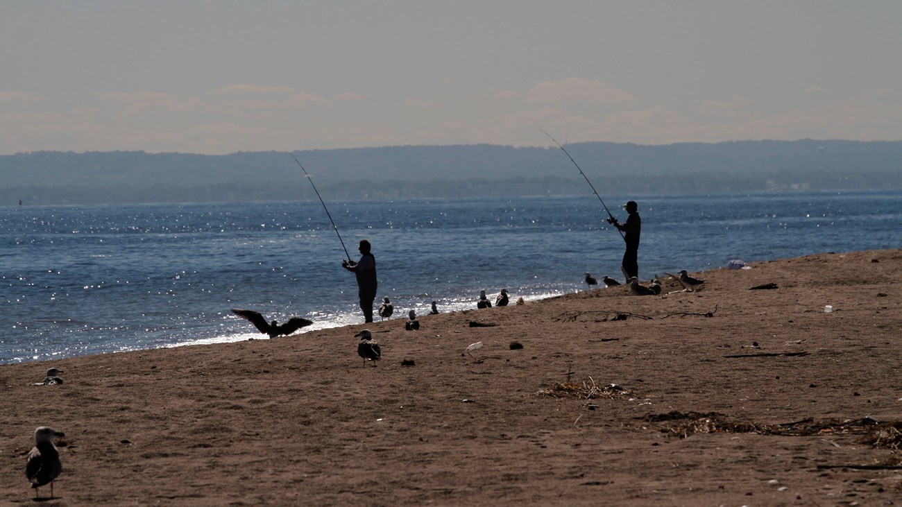 Fishing at Gateway (U.S. National Park Service)