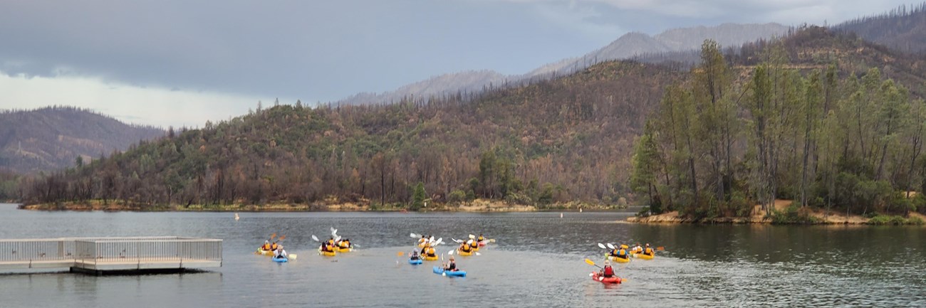 Whiskeytown National Rec. Area Magnet - Lake Photo