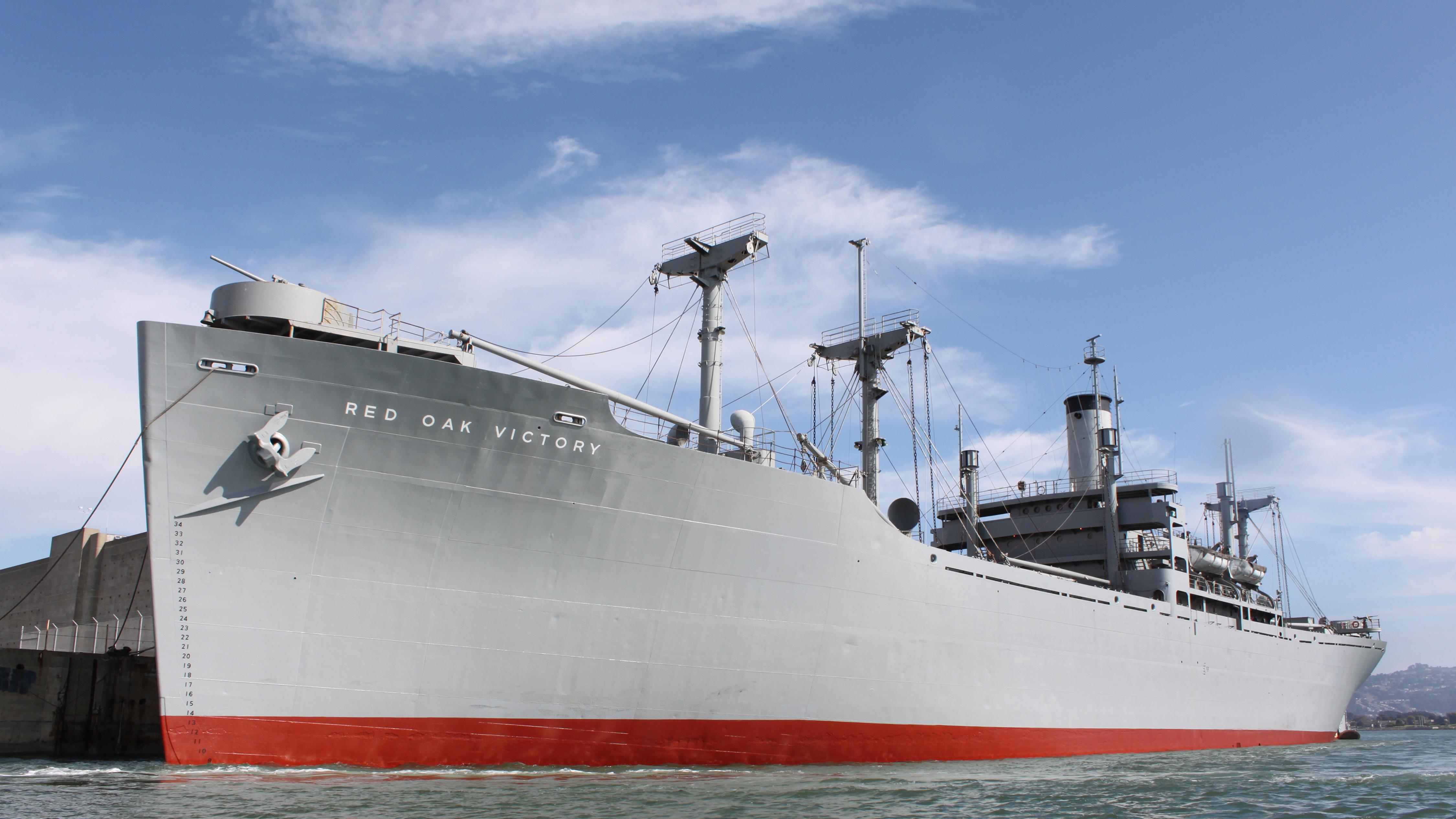 Ss Red Oak Victory Ship U S National Park Service