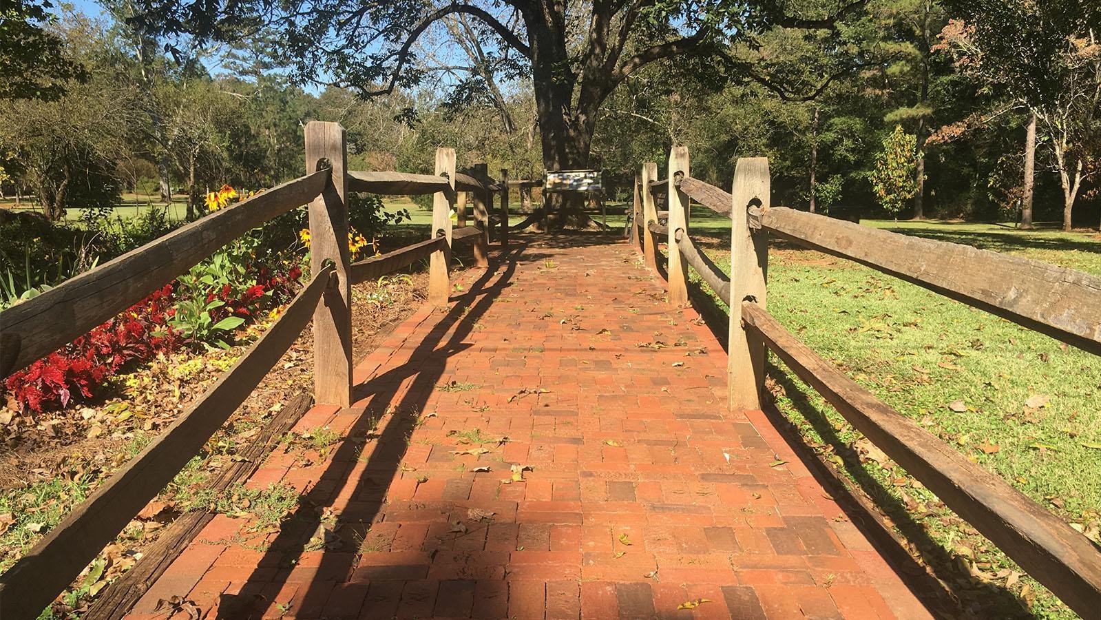 Carter Home Overlook with interpretative displays at the end of the walk.