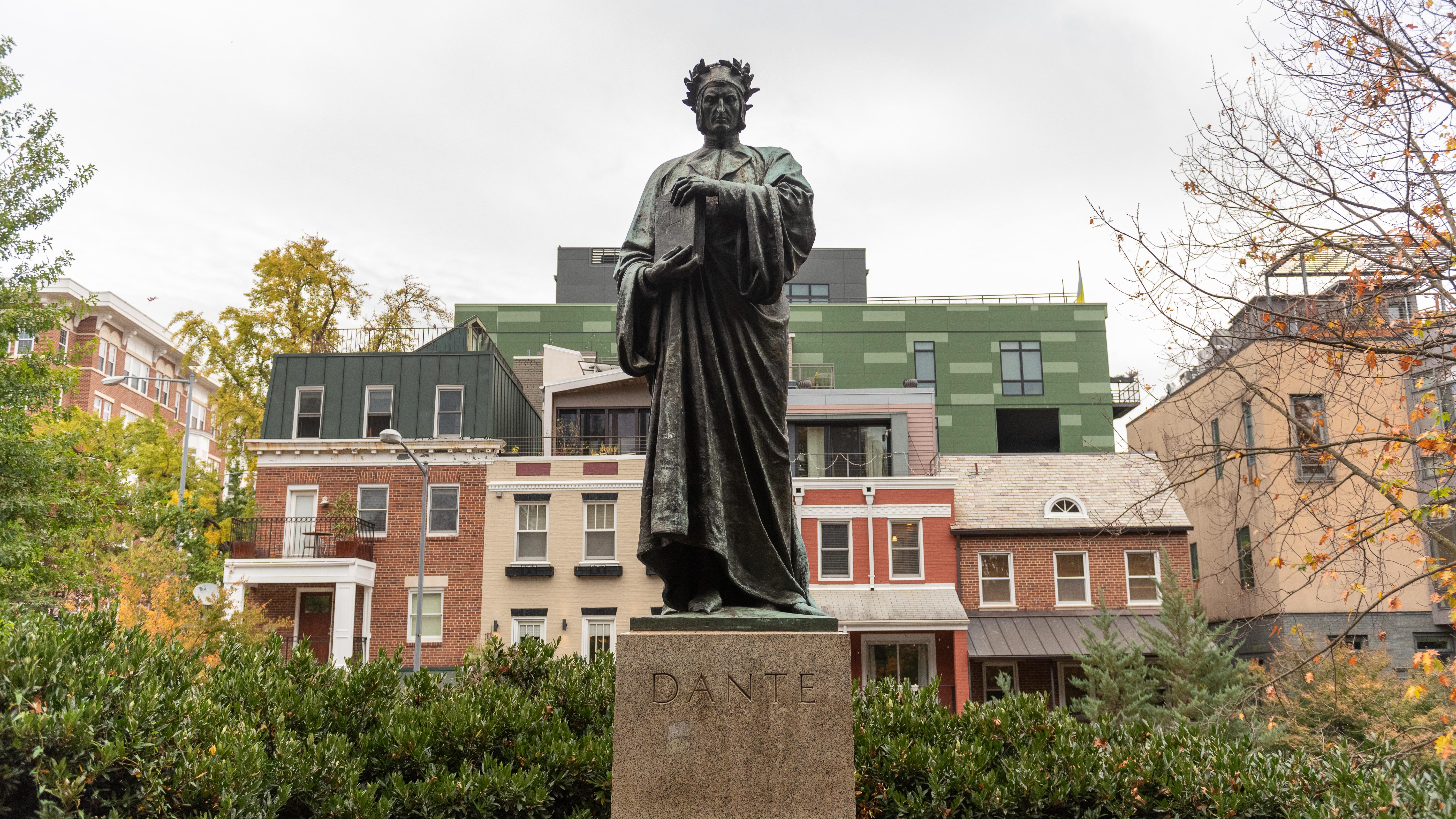 Dante Memorial Statue U.S. National Park Service