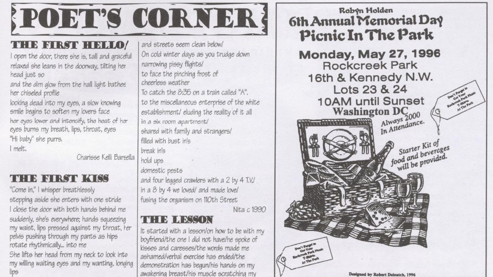 Flyer for Black Pride