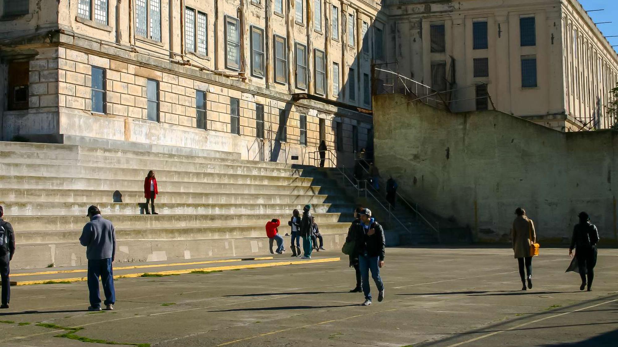 Alcatraz Recreation Yard (U.S. National Park Service)