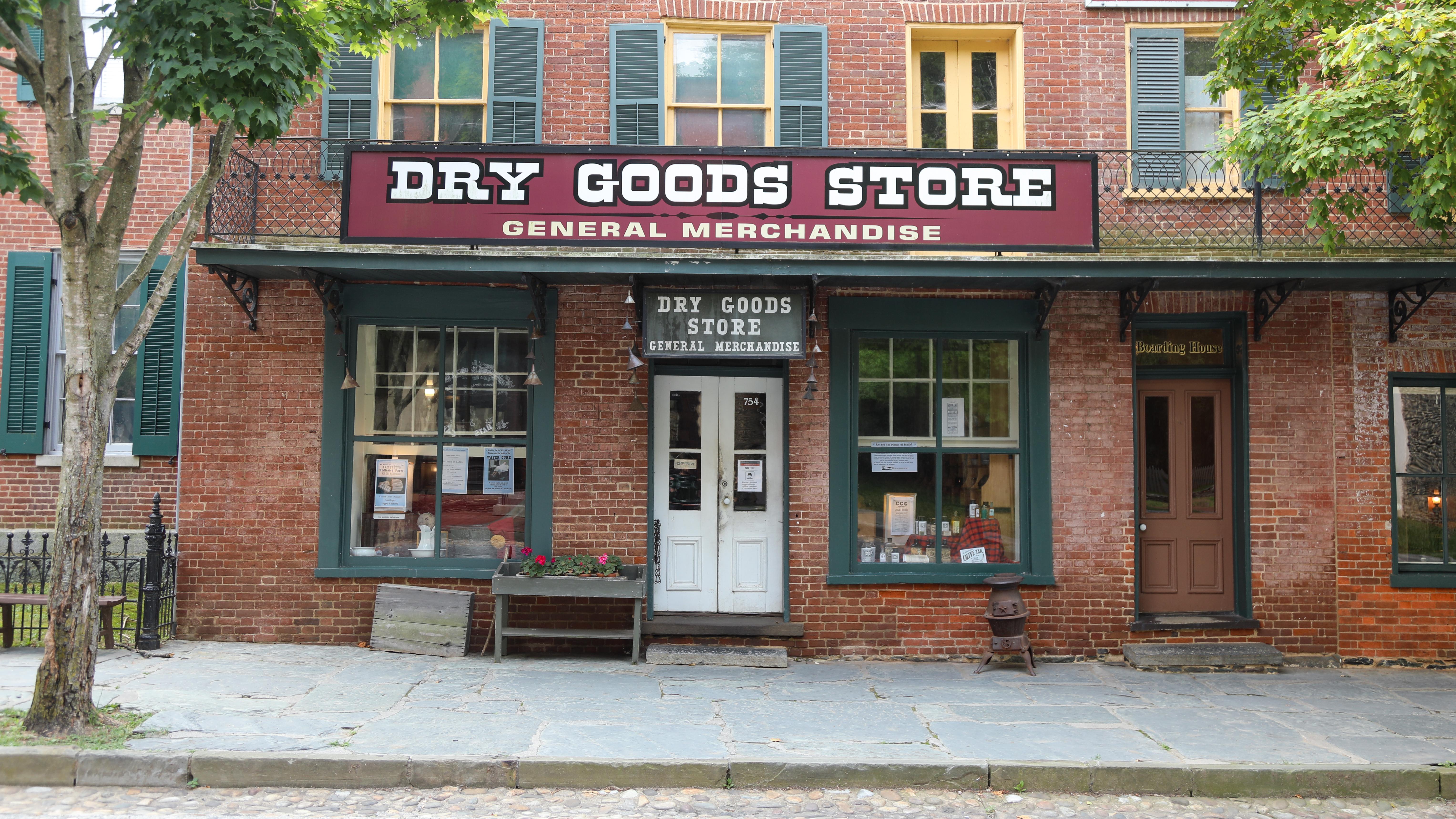 Dry Goods Store U.S. National Park Service