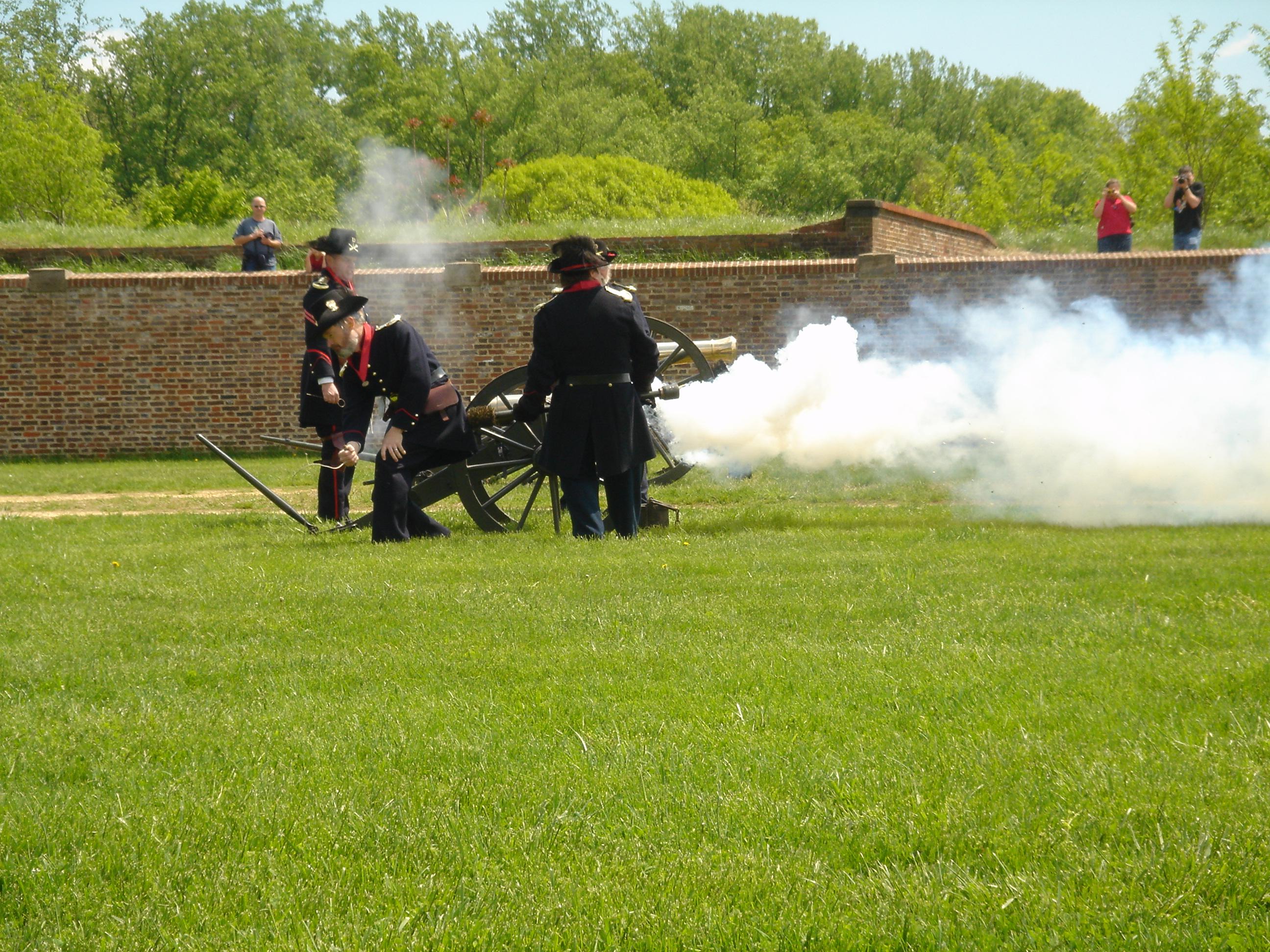 Firing cannons in neighborhood probably not free speech