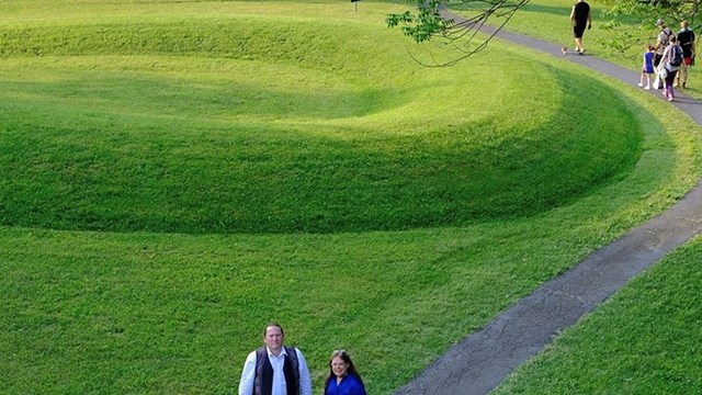 Shawnee Chiefs at Serpent Mound