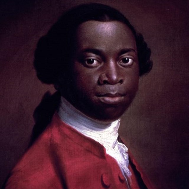 Portrait, possibly of Olaudah Equiano, last half of the 18th century. Artist Unknown. 