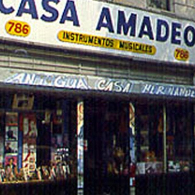 Storefront with large sign