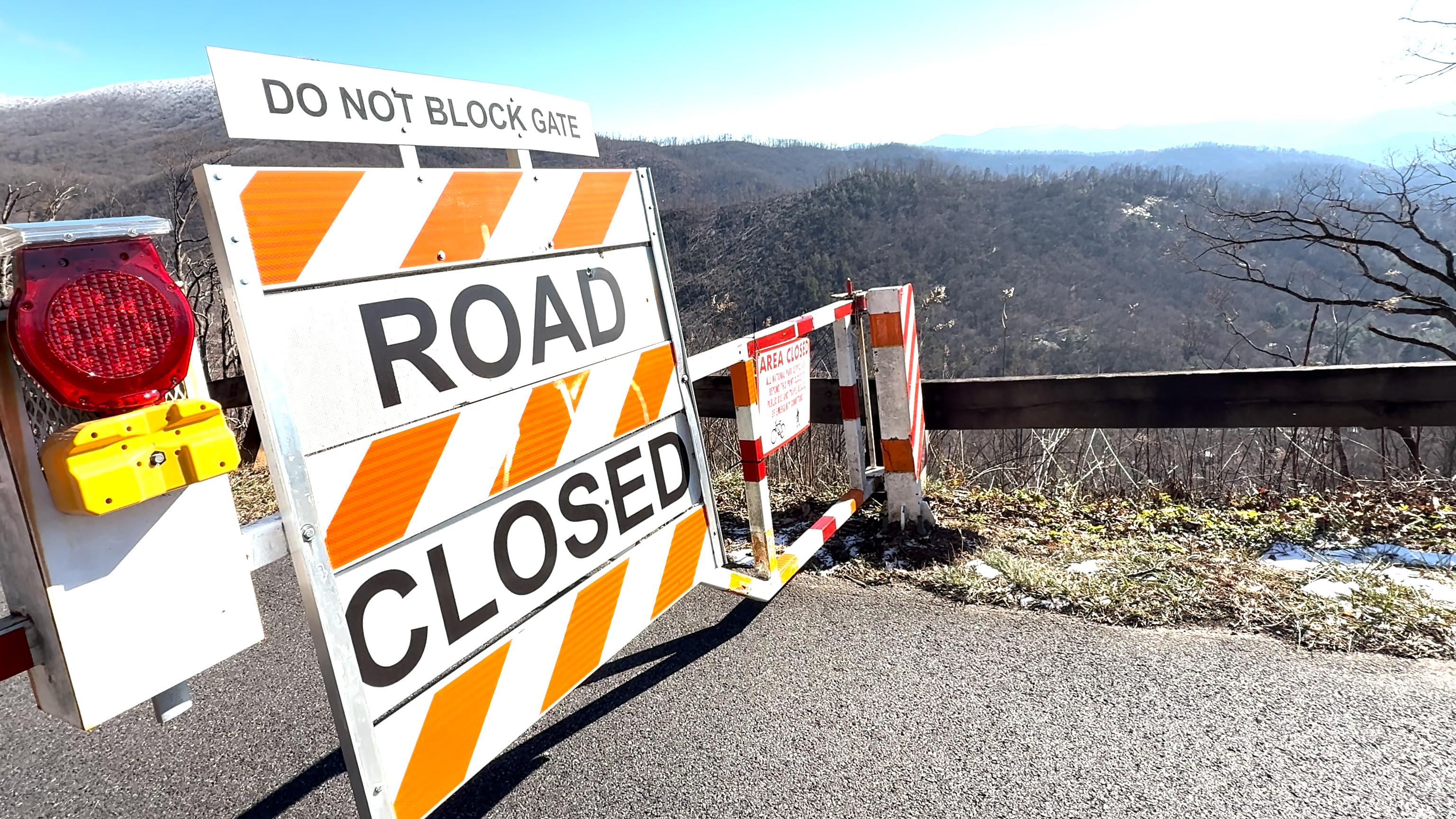 road closure gate