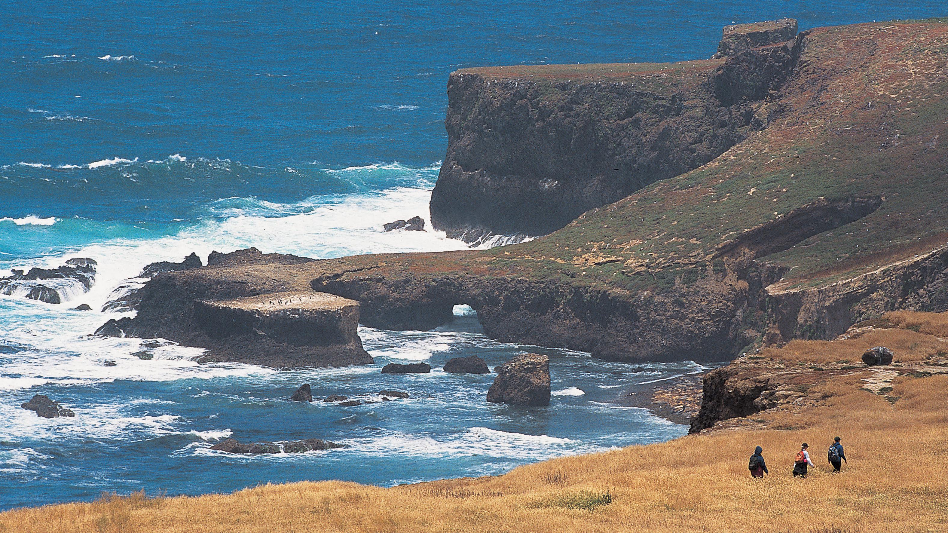 Visitors along coastline. &copy;Tim Hauf, timhaufphotography.com