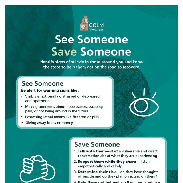 See Someone Save Someone Poster (8.5 by 11