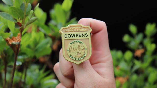 Cowpens Junior Ranger Badge