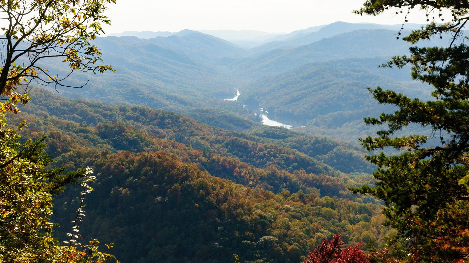 Overlook from the park.
