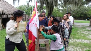 Visitors solve the final puzzle to escape Uzita. 