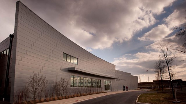 An image of the park visitor center