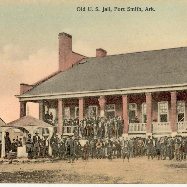 A historic postcard reading, 