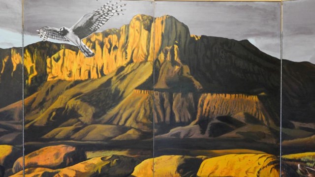 Landscape mural by David Lee Cook