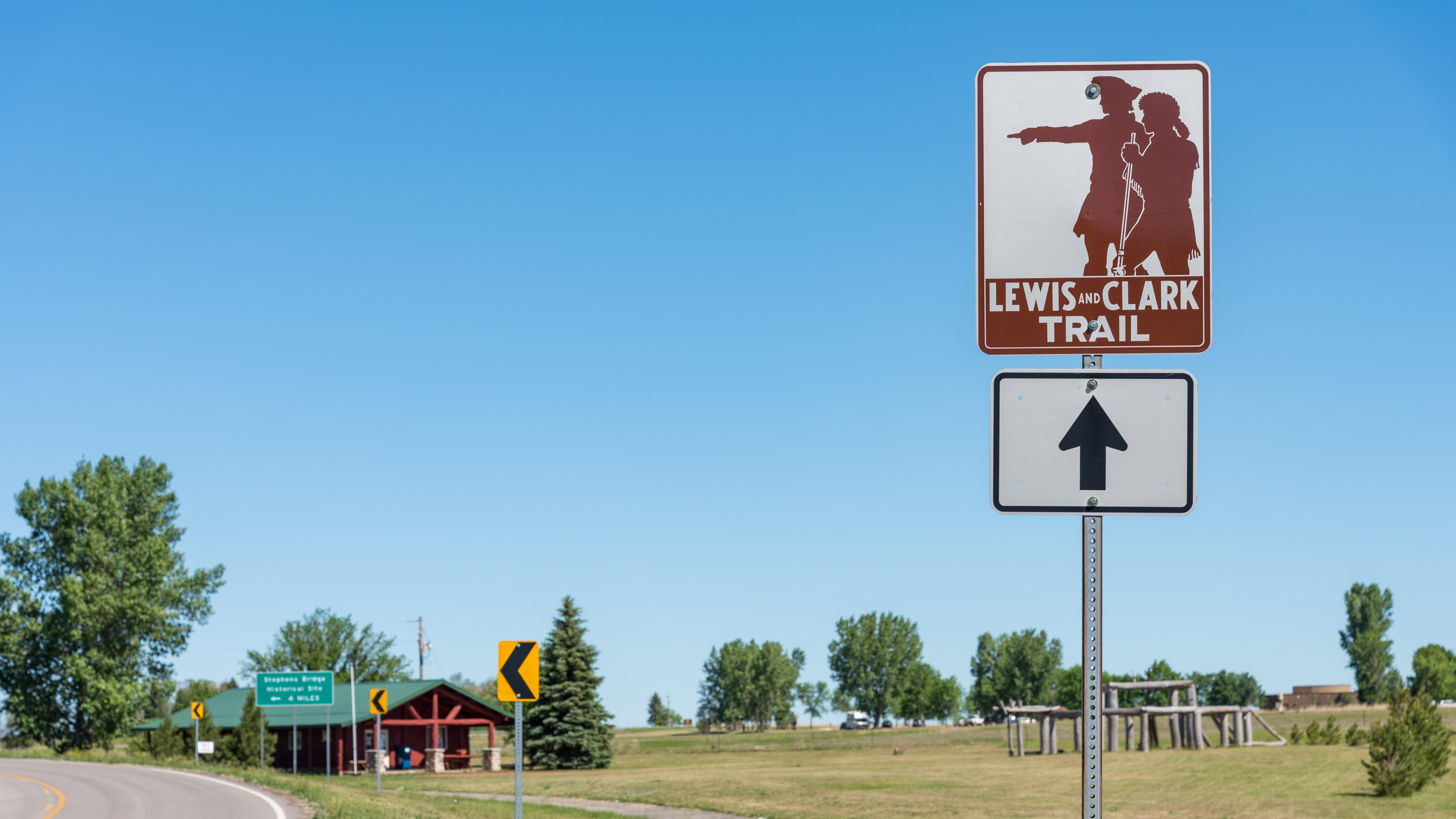 Lewis and Clark Trail Sign