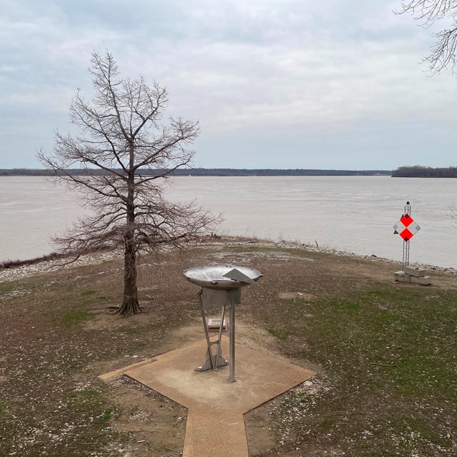 point where two rivers meet