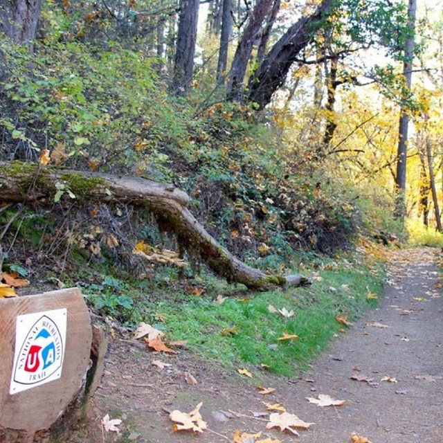 Logo on Sarah Zigler Interpretive Trail