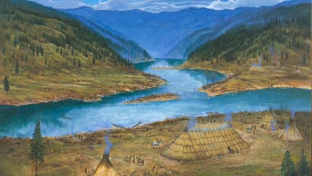 Lewis and Clark - Canoe Camp - Nez Perce National Historical Park (U.S ...