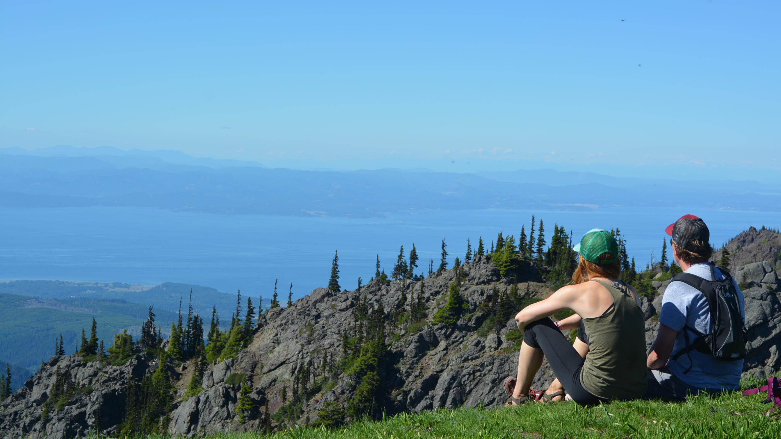 Strait of Juan de Fuca from Hurricane Ridge