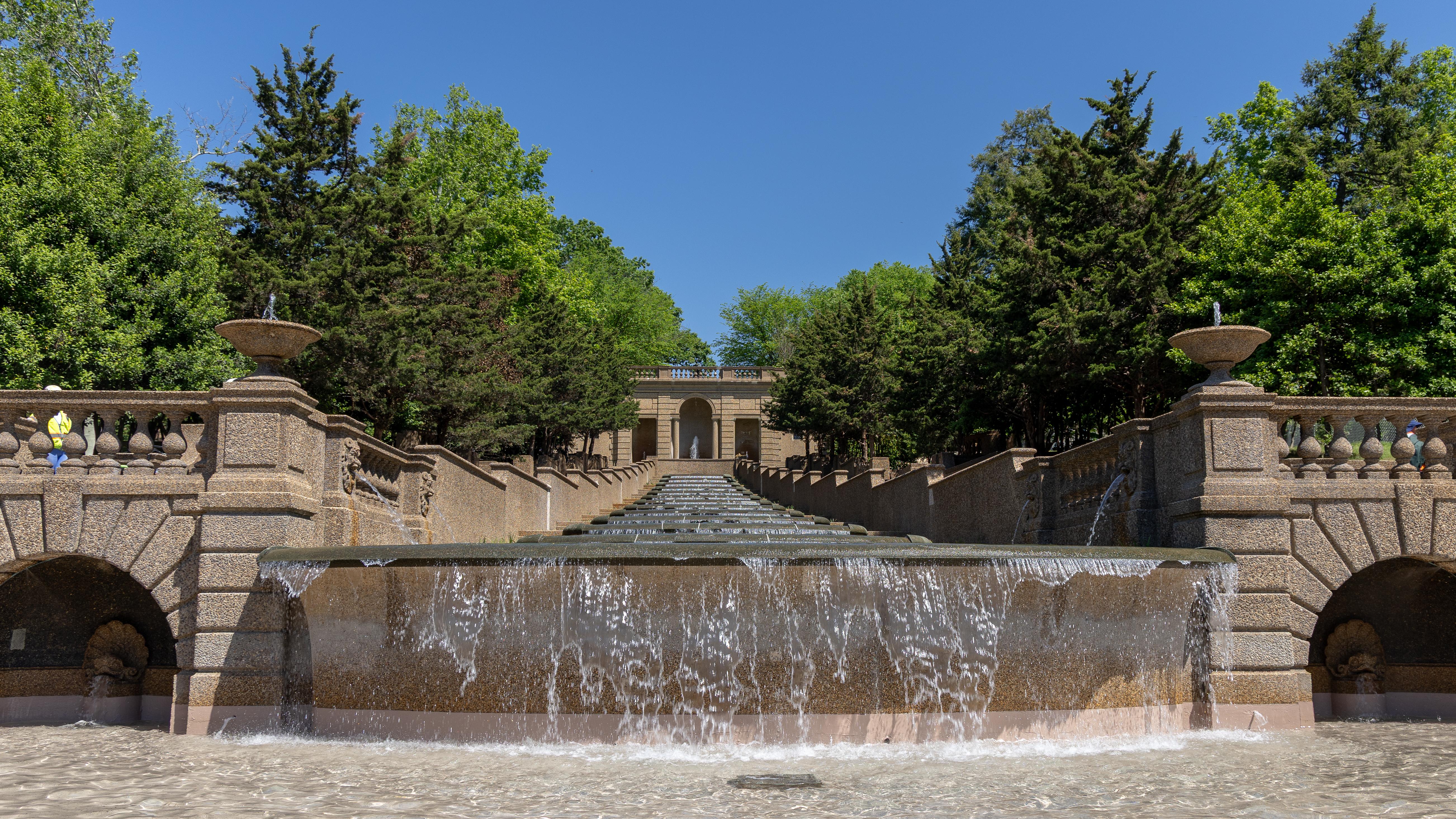 a cascade of water 
