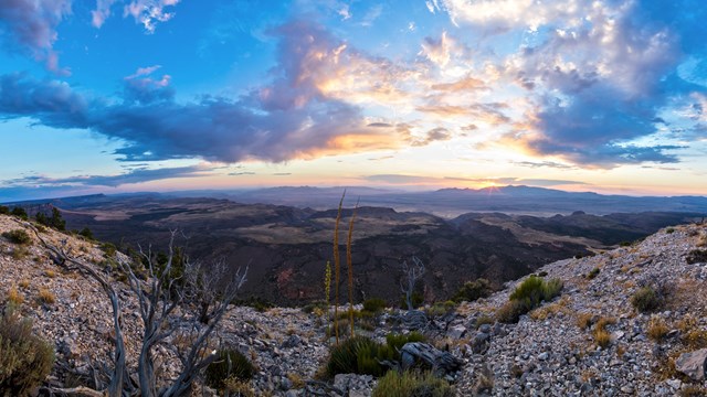 Blue Sunset at Parashant National Monument