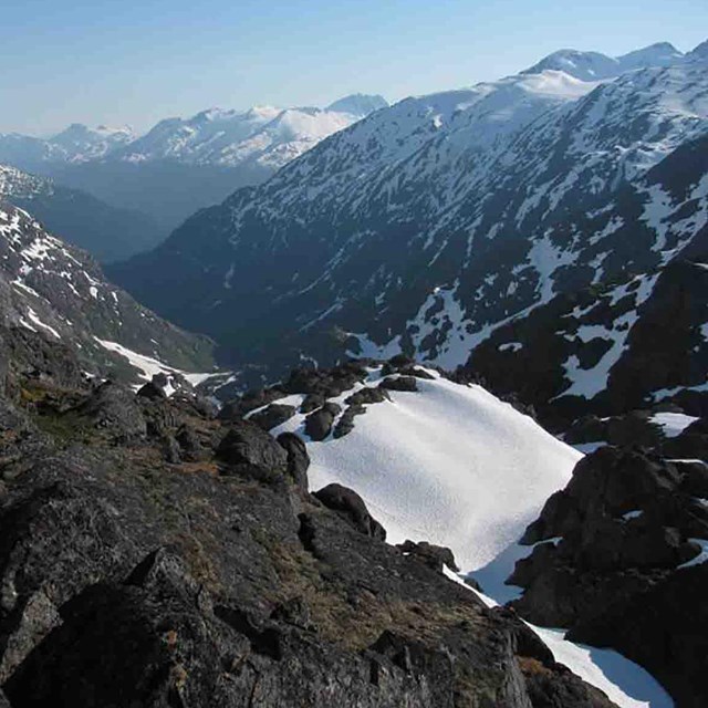The rugged Chilkoot Trail.