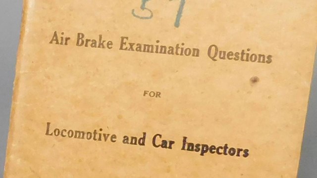 Air Brake Examination Questions For Locomotive and Car Inspectors and Repairmen Engaged In Air Brake