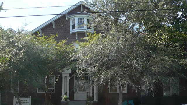 Front of the Florence Crittenton Home in Charleston, CC0. 