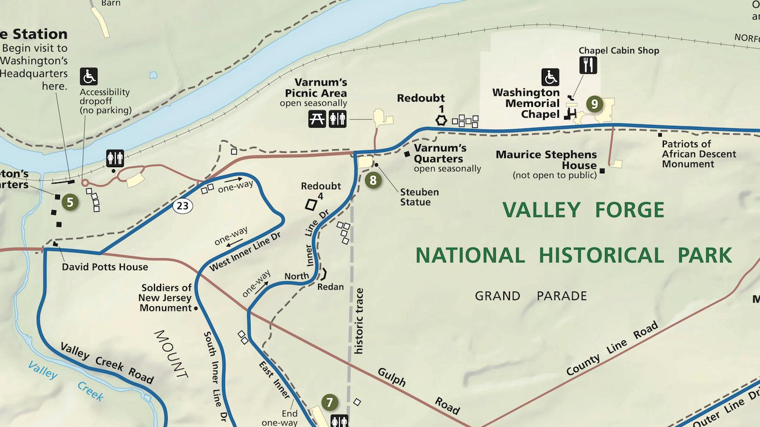 Hike Bike and Run Valley Forge National Historical Park U.S