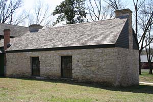 The restored stone building at Ulysses S. Grant NHS.