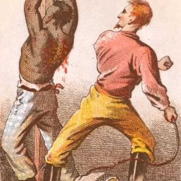 pictures of slaves being whipped  African american history facts