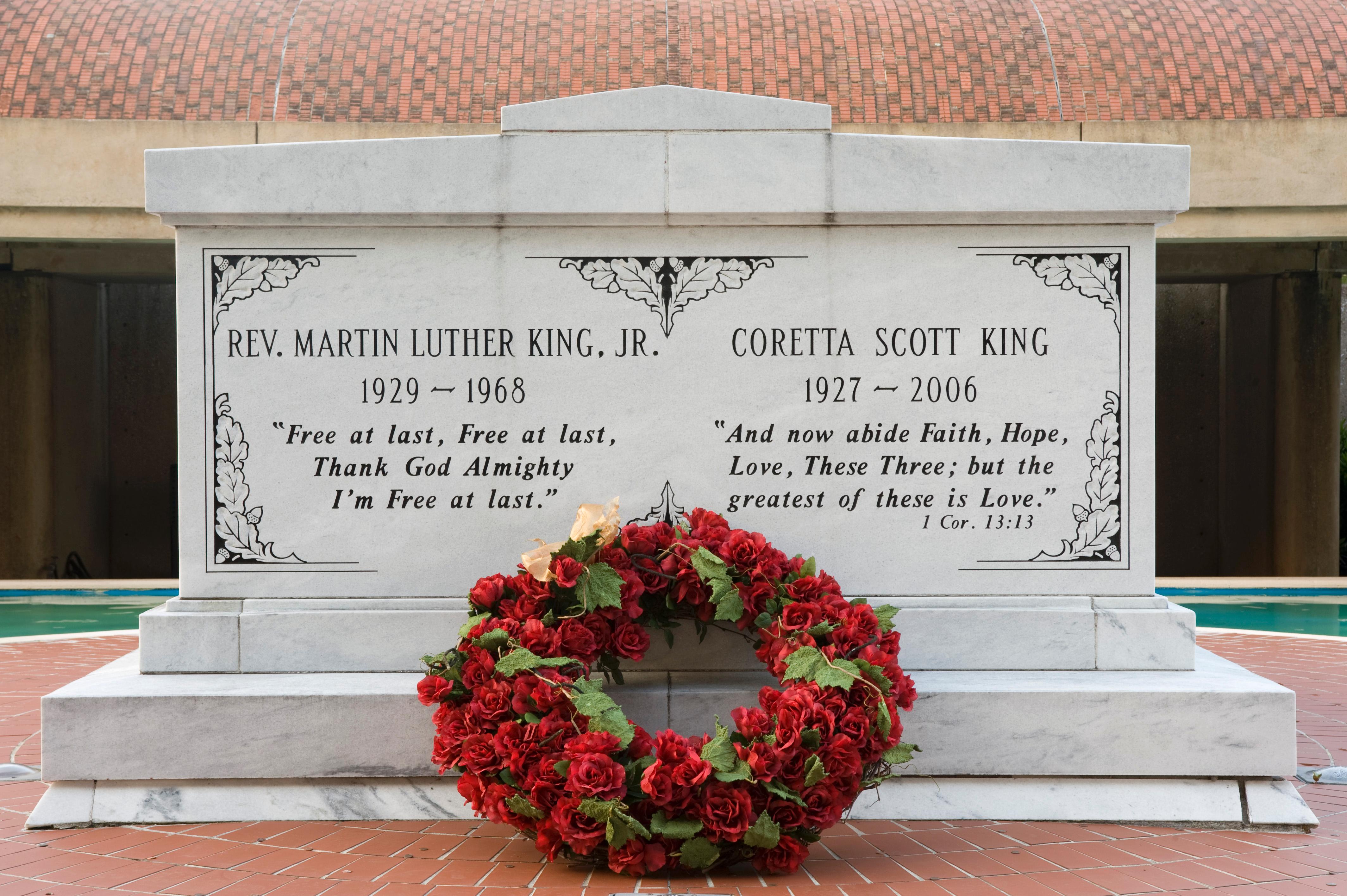 The Tomb of Dr. and Mrs. Martin Luther King, Jr.