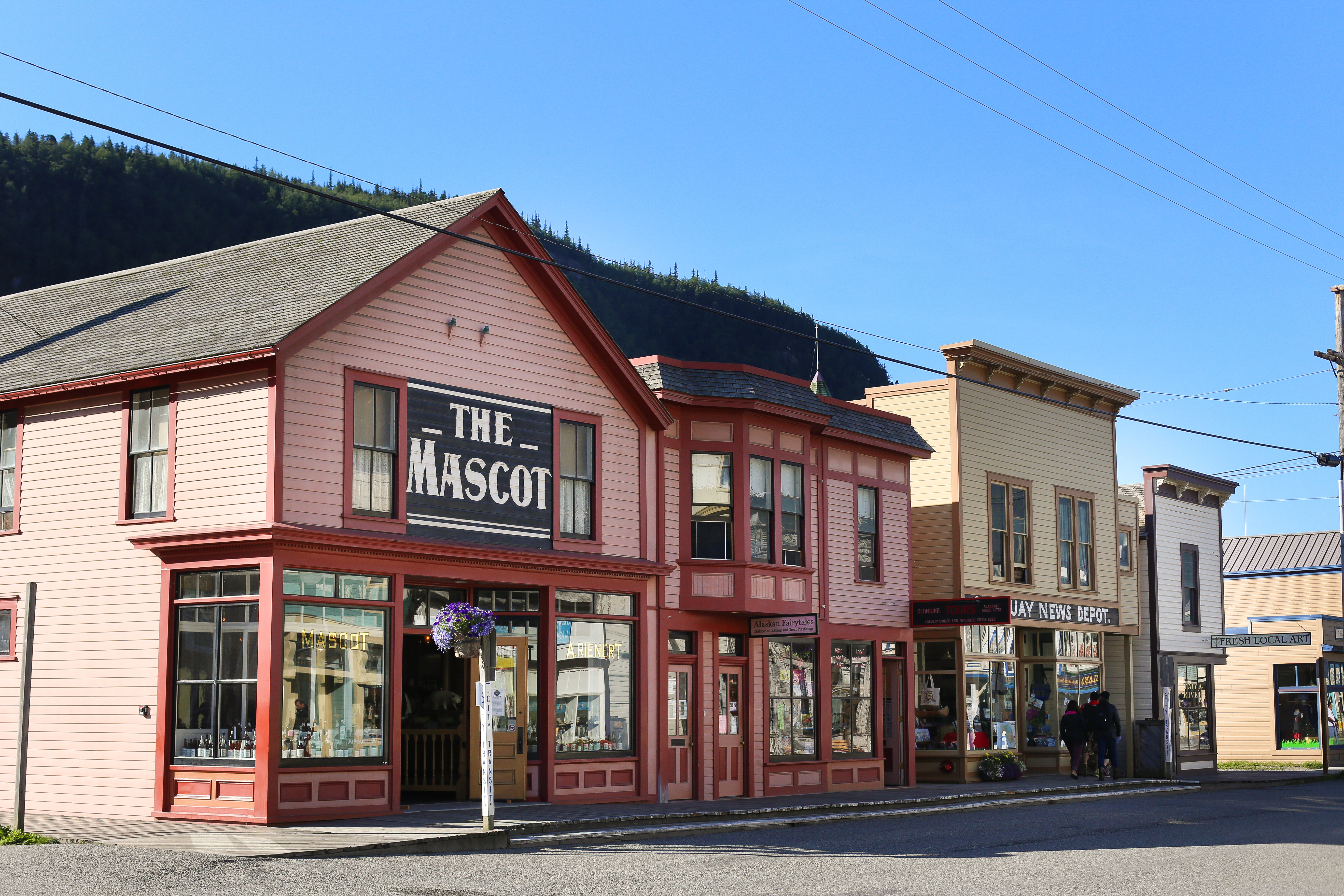 Colorful buildings