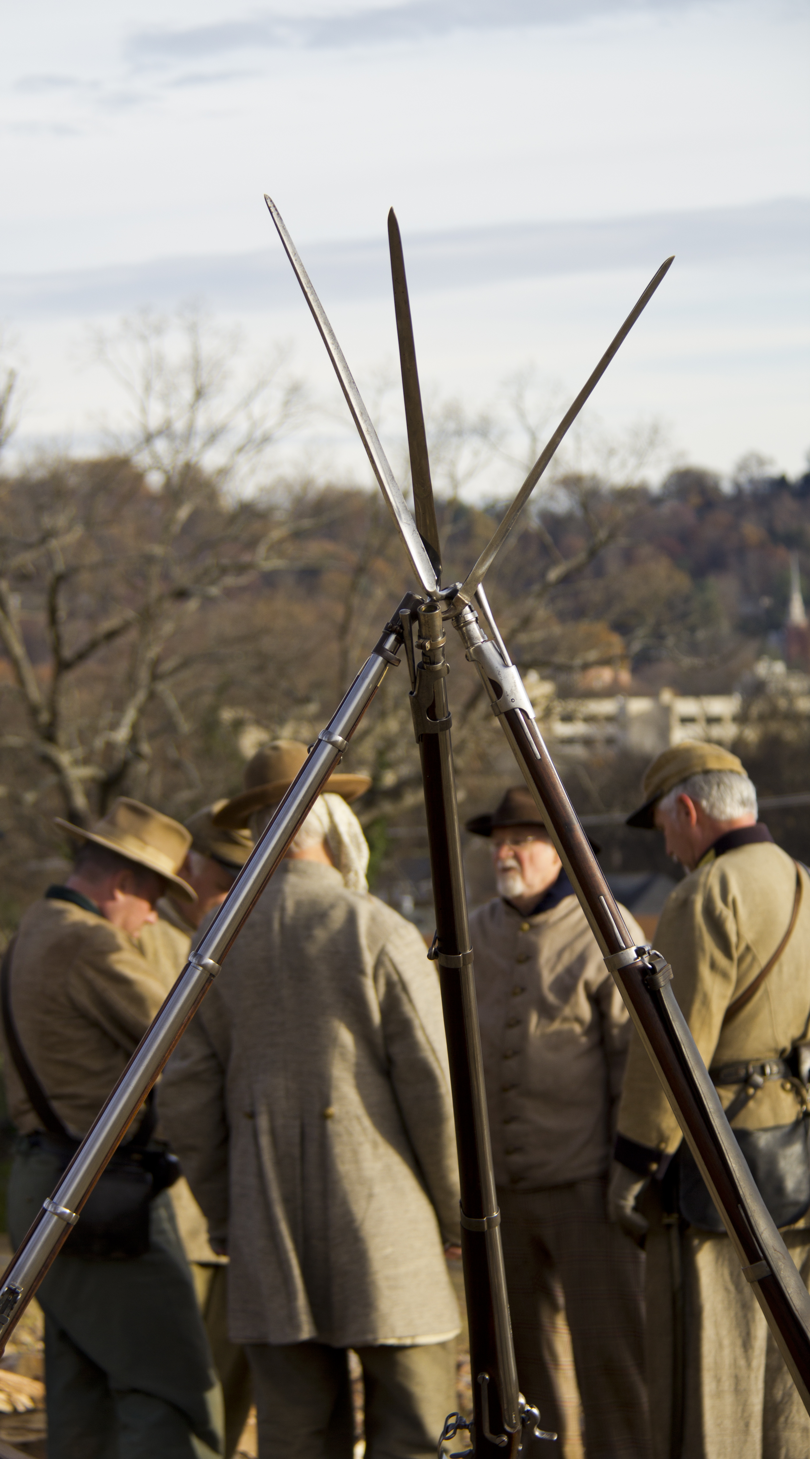 Living Historians on Orchard Knob