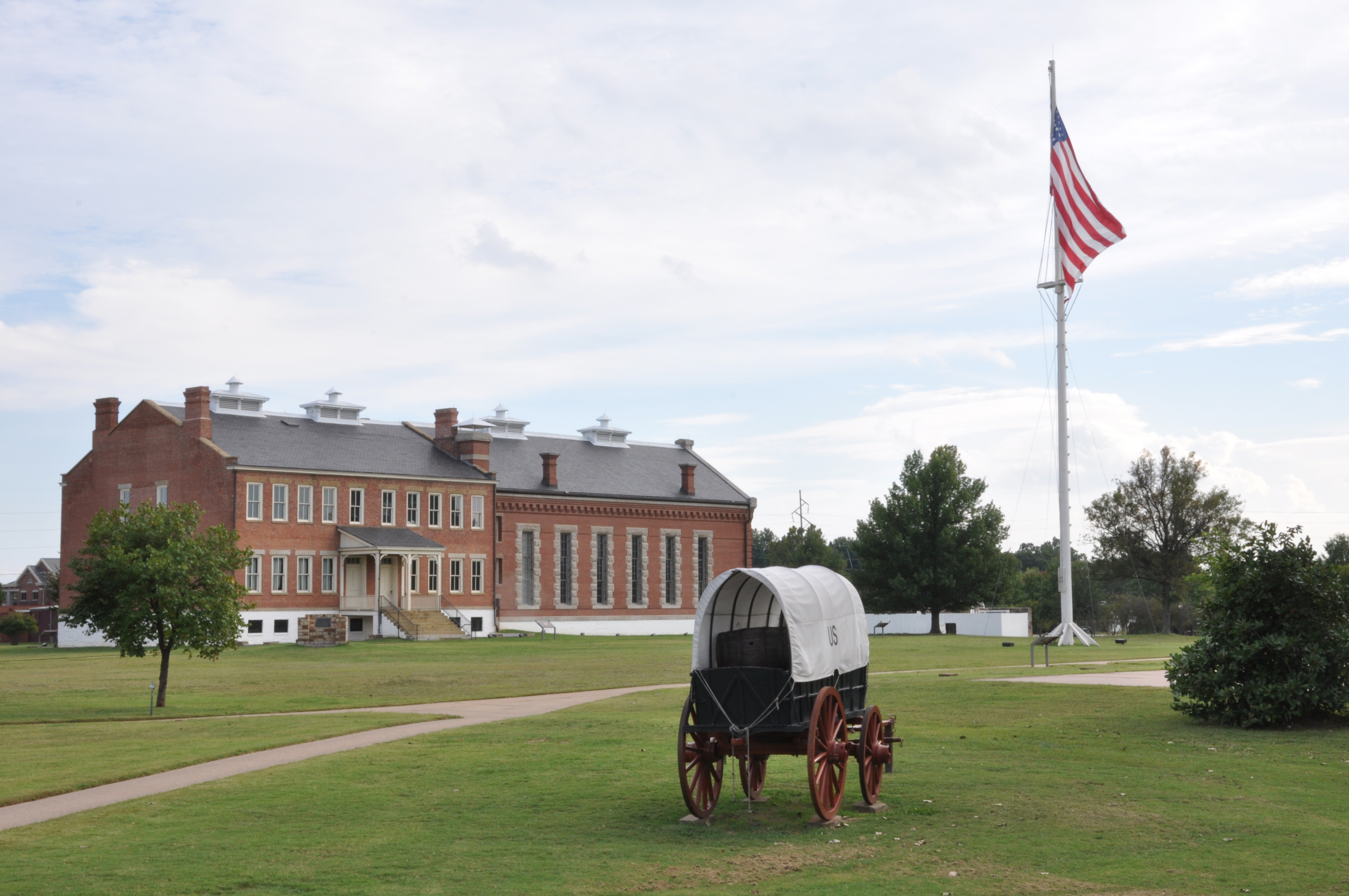 Supply Wagon and visitor center