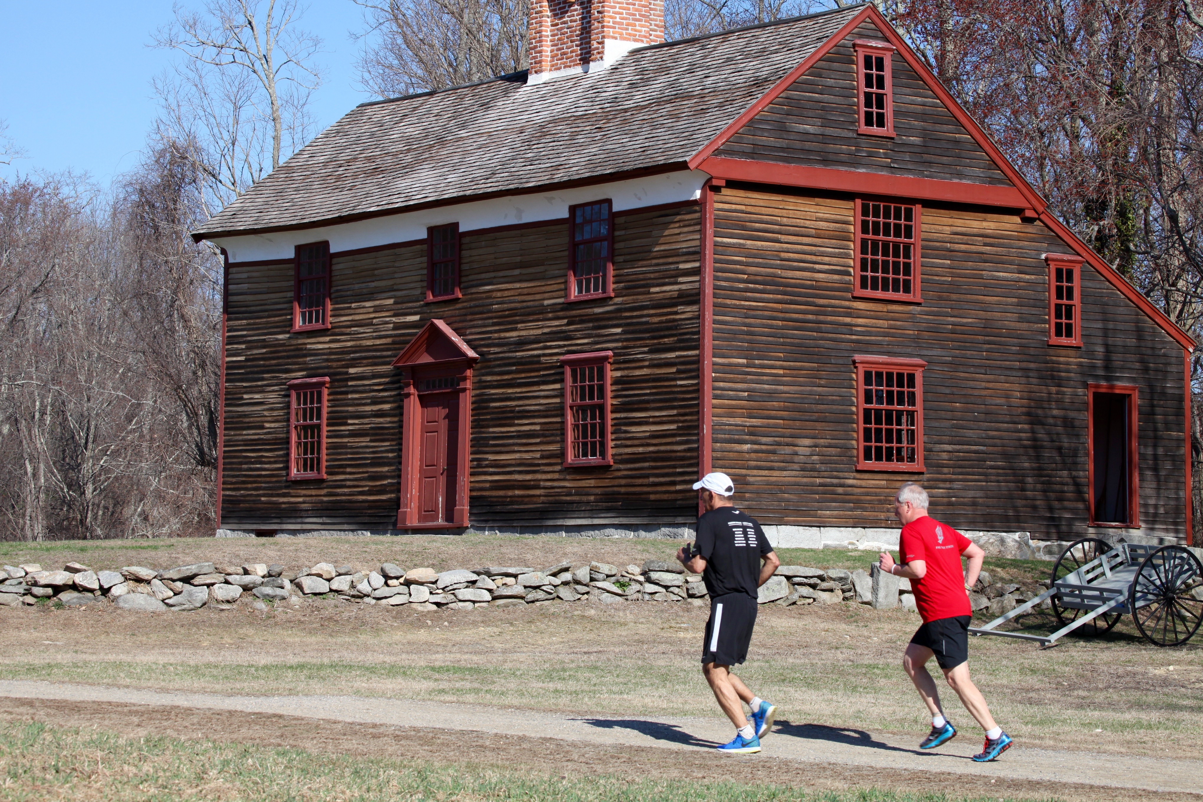 Located on Battle Road, the Smith House was home of Captain John Smith of the Lincoln Militia.