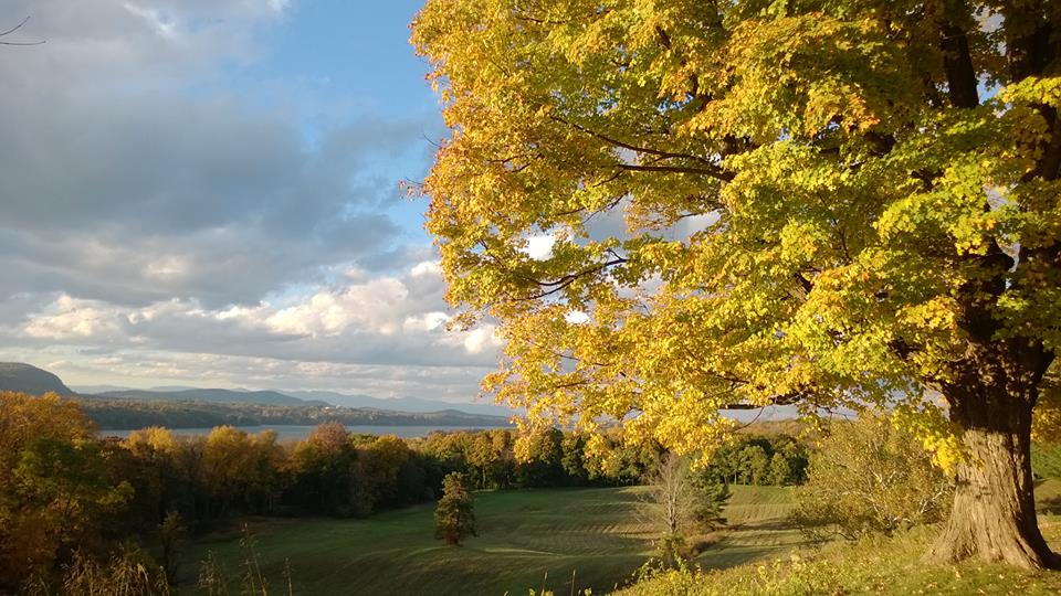 View of the Hudson River looking North from the Overlook