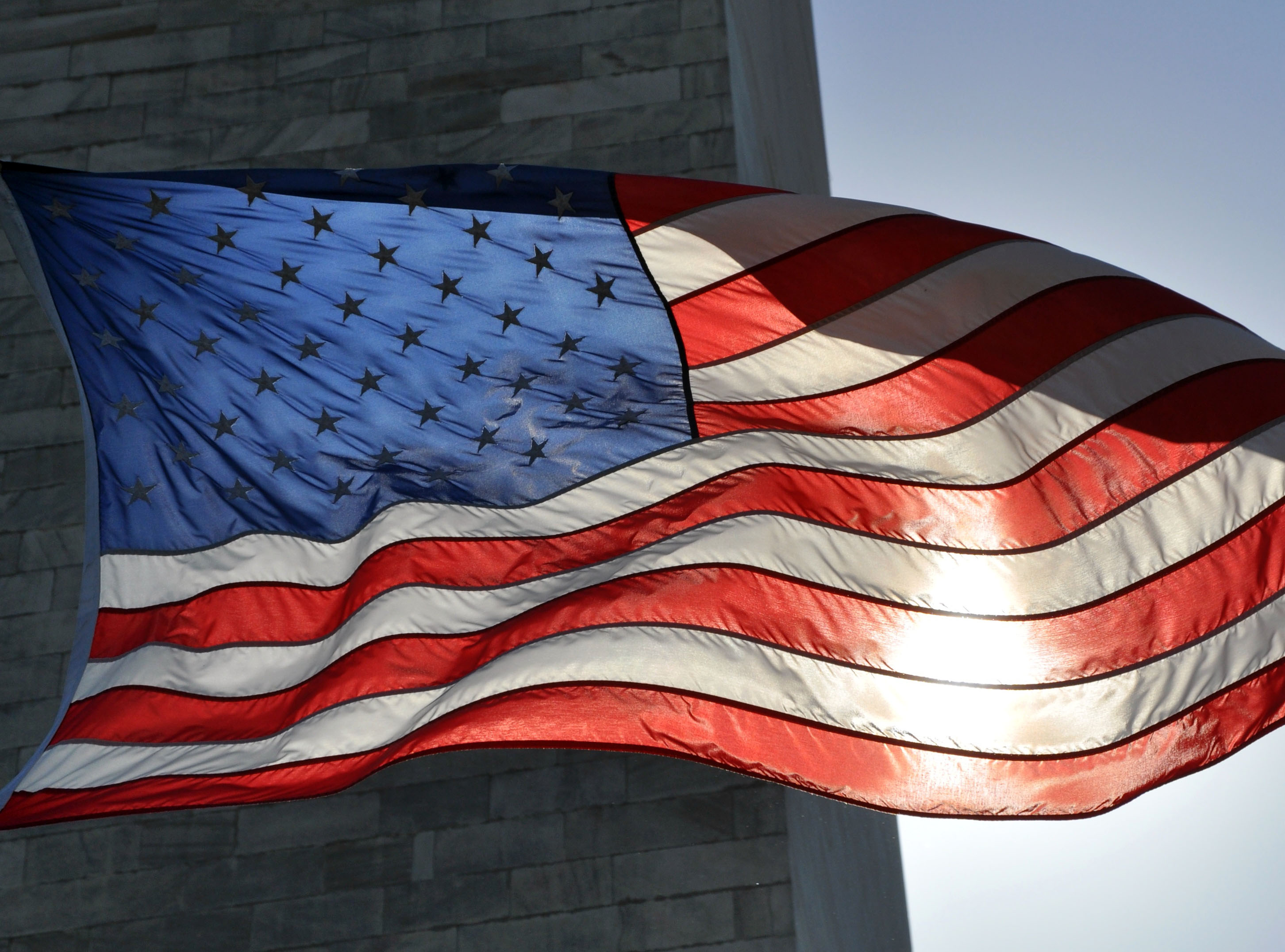 Washington Monument Flag