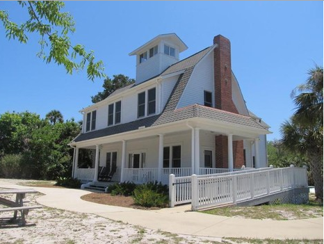 Eldora State House is an early 20th century homestead along Moquito Lagoon.