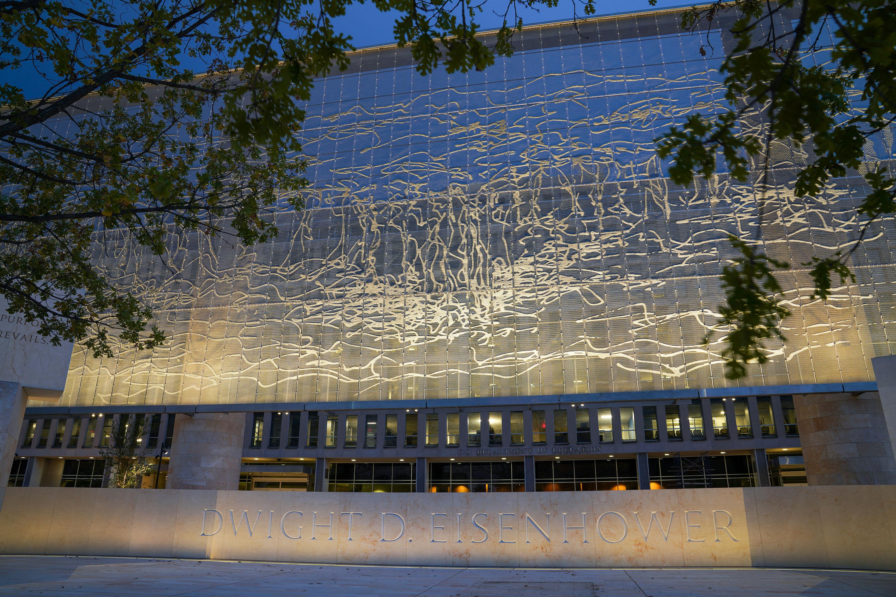 Tapestry in the Dwight D. Eisenhower Memorial