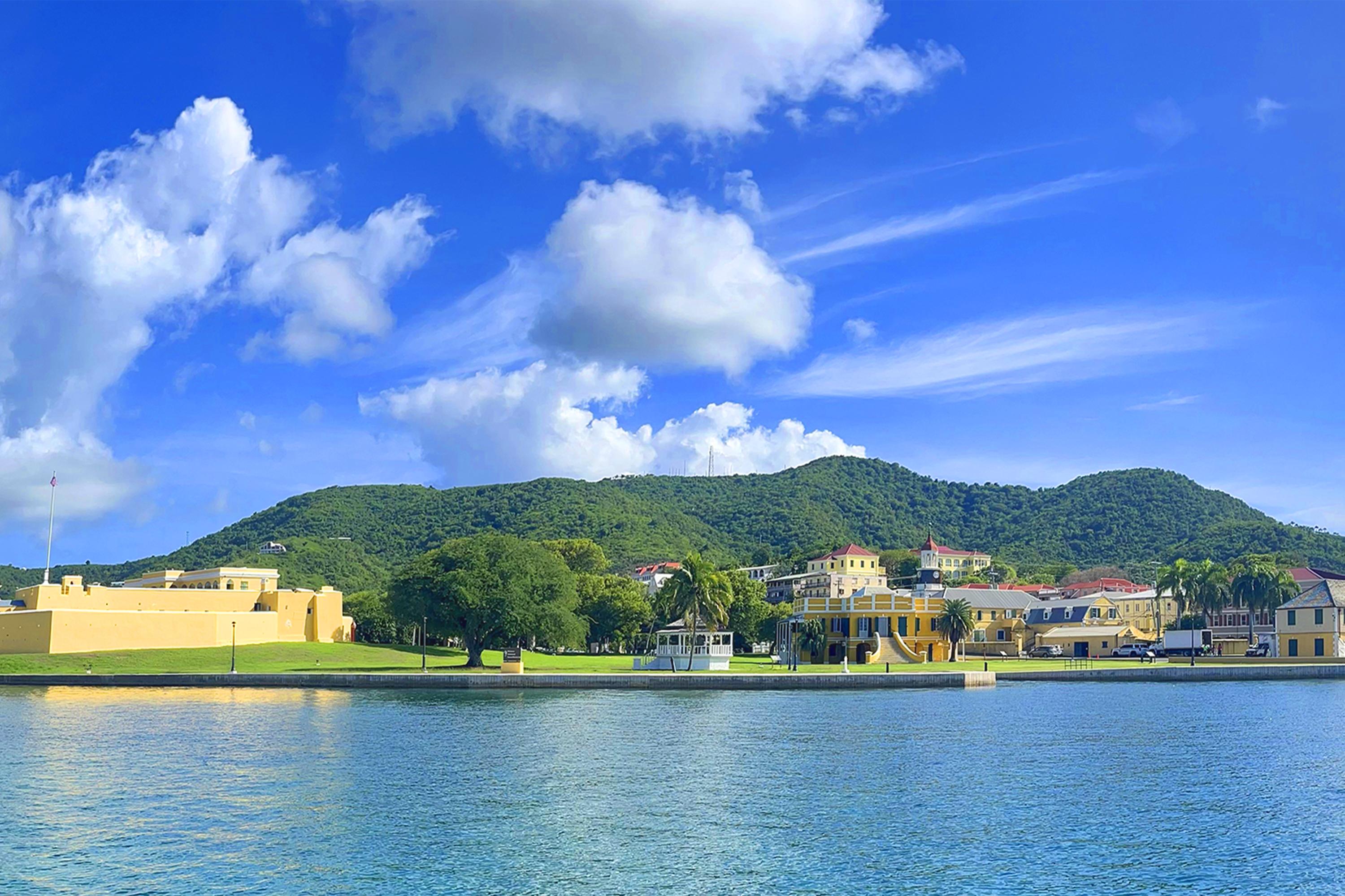 View of the Christiansted NHS complex