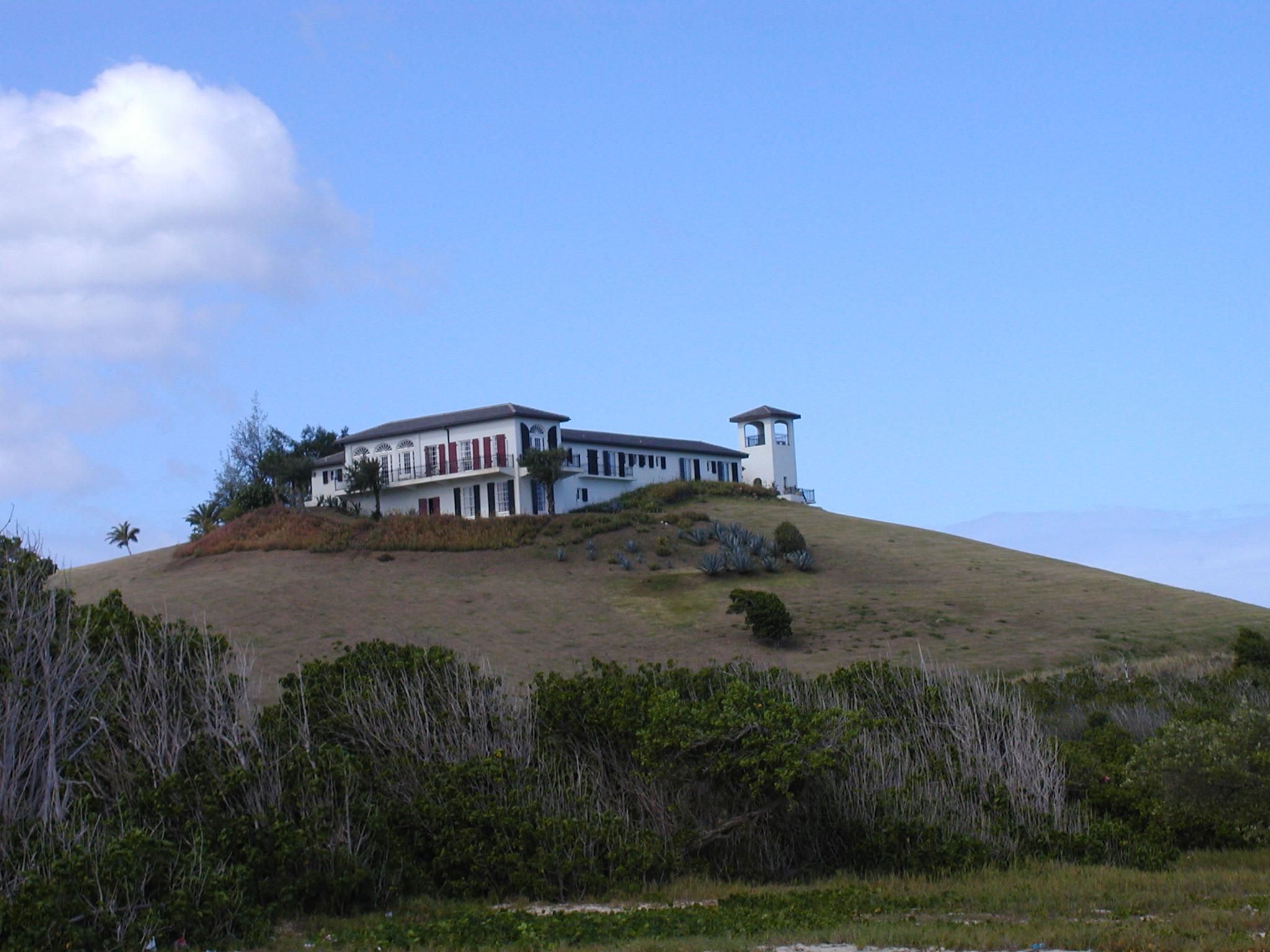 View of the Salt River Bay Visitor Contact Station