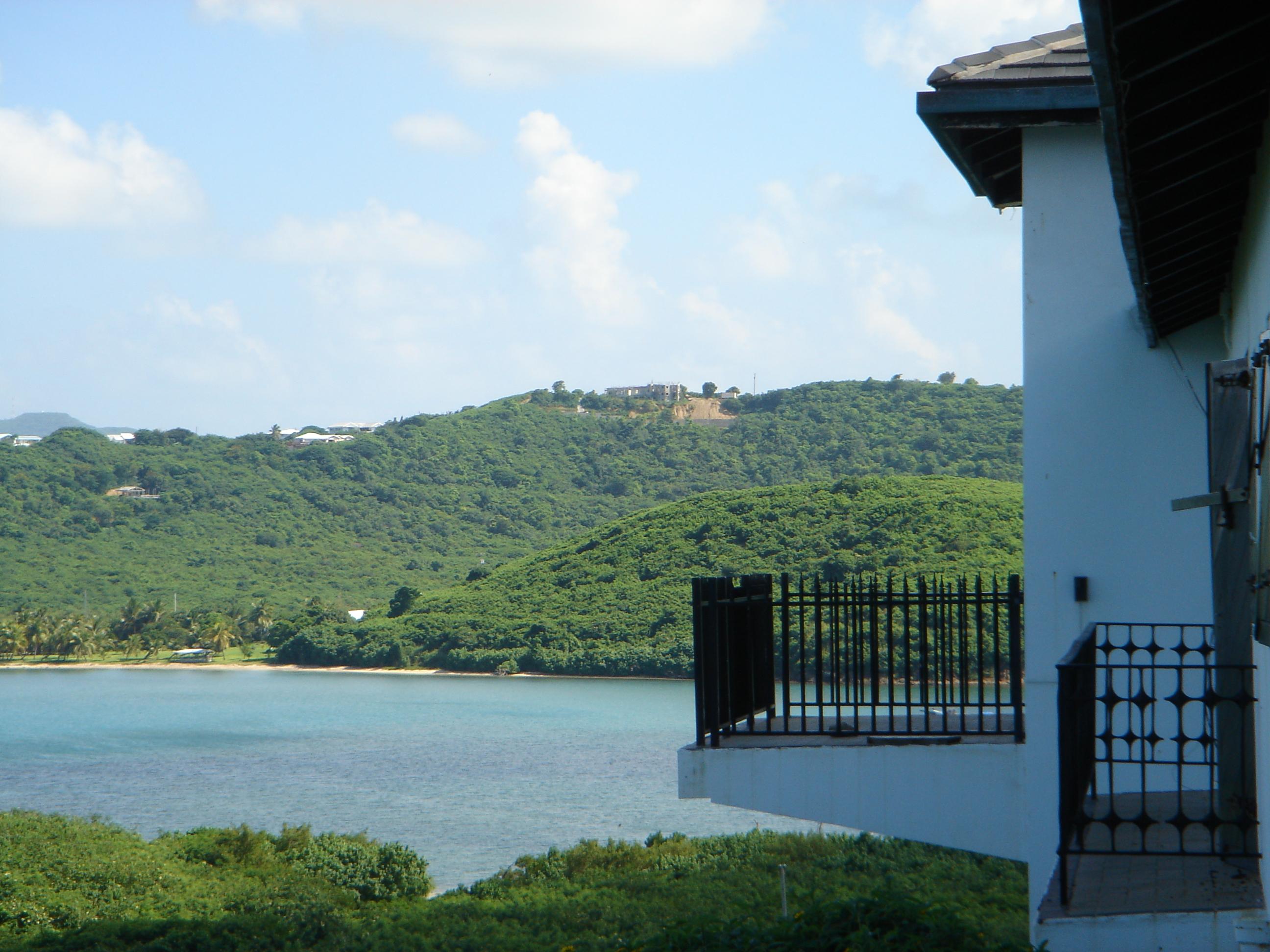 View from the Salt River Bay Visitor Contact Station in the Bay