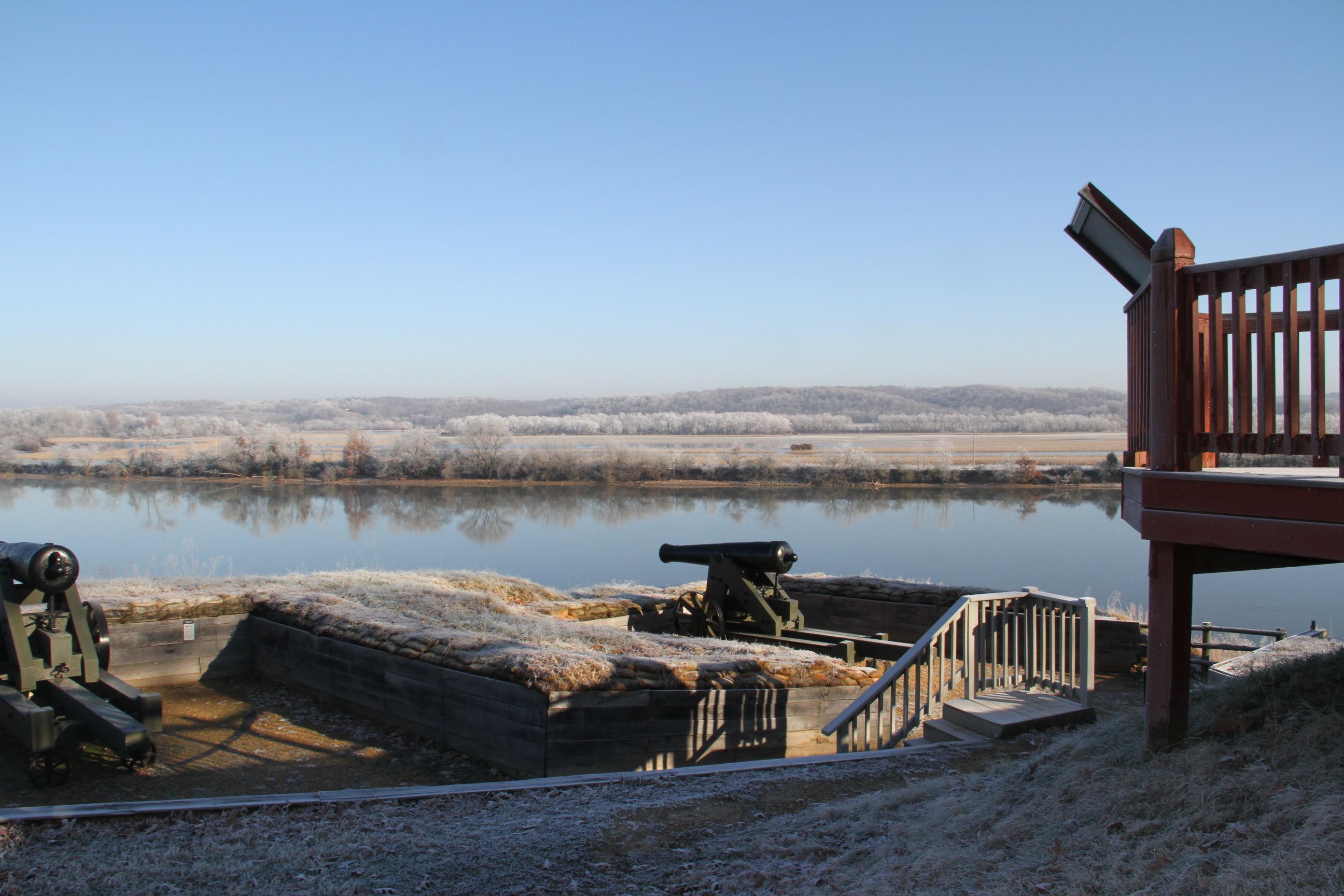 Cannons on Lower River Battery